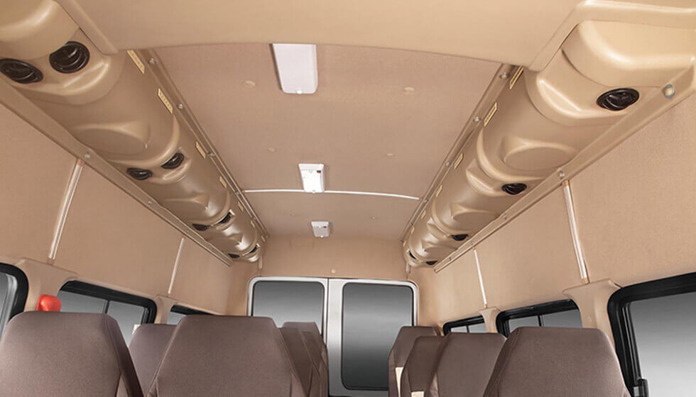 Tata Winger 12S seater Van Interior Roof