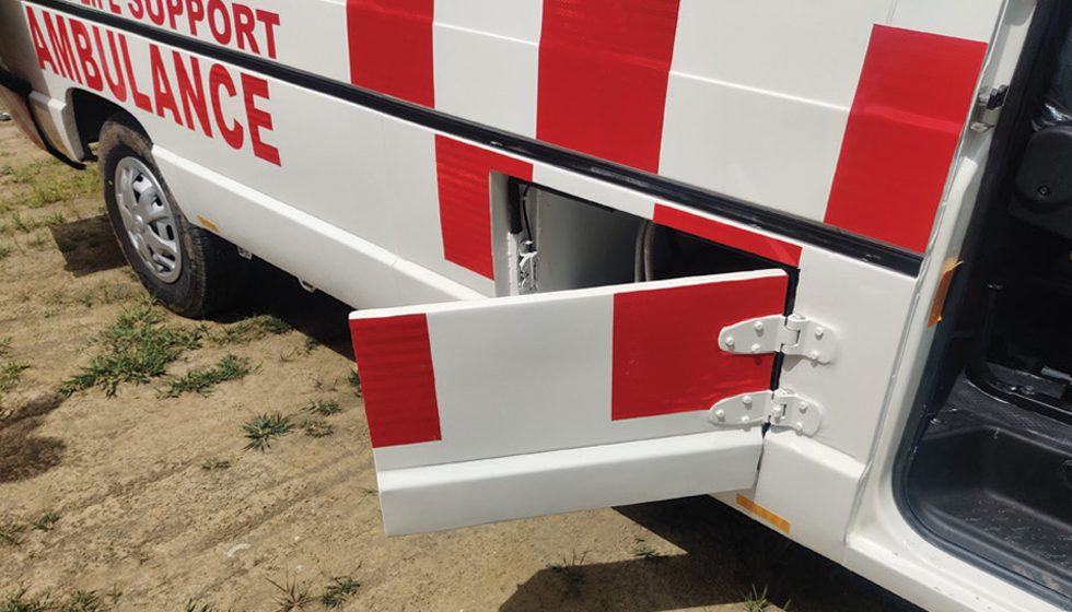 Tata Winger Ambulance Stretcher small