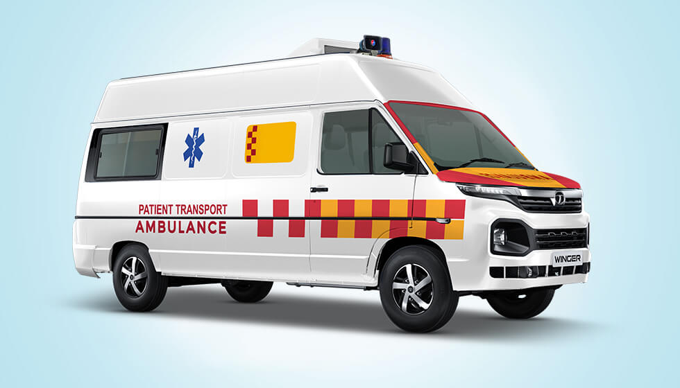 Tata Winger Ambulance Stretcher small