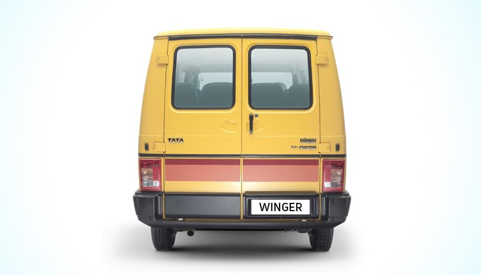 Tata Winger School Van Rear View